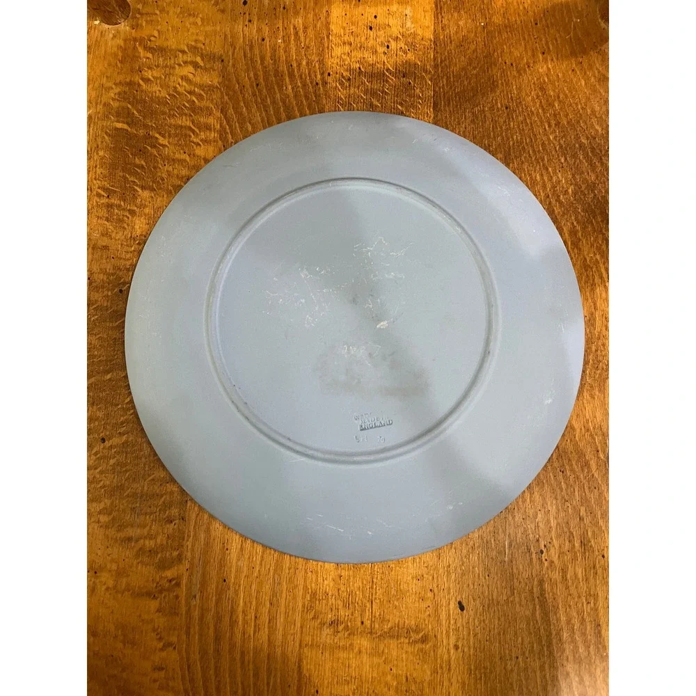 Wedgwood Christmas 1970 Blue Jasperware Plate‎ Trafalgar Square London England